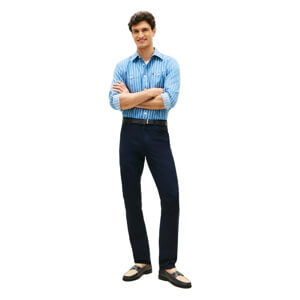 Tommy Hilfiger Denton Five-Pocket Straight Leg Twill Chinos
